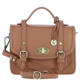 Stylish Ashwood Leather Small Satchel Bag Butterscotch: Y-61