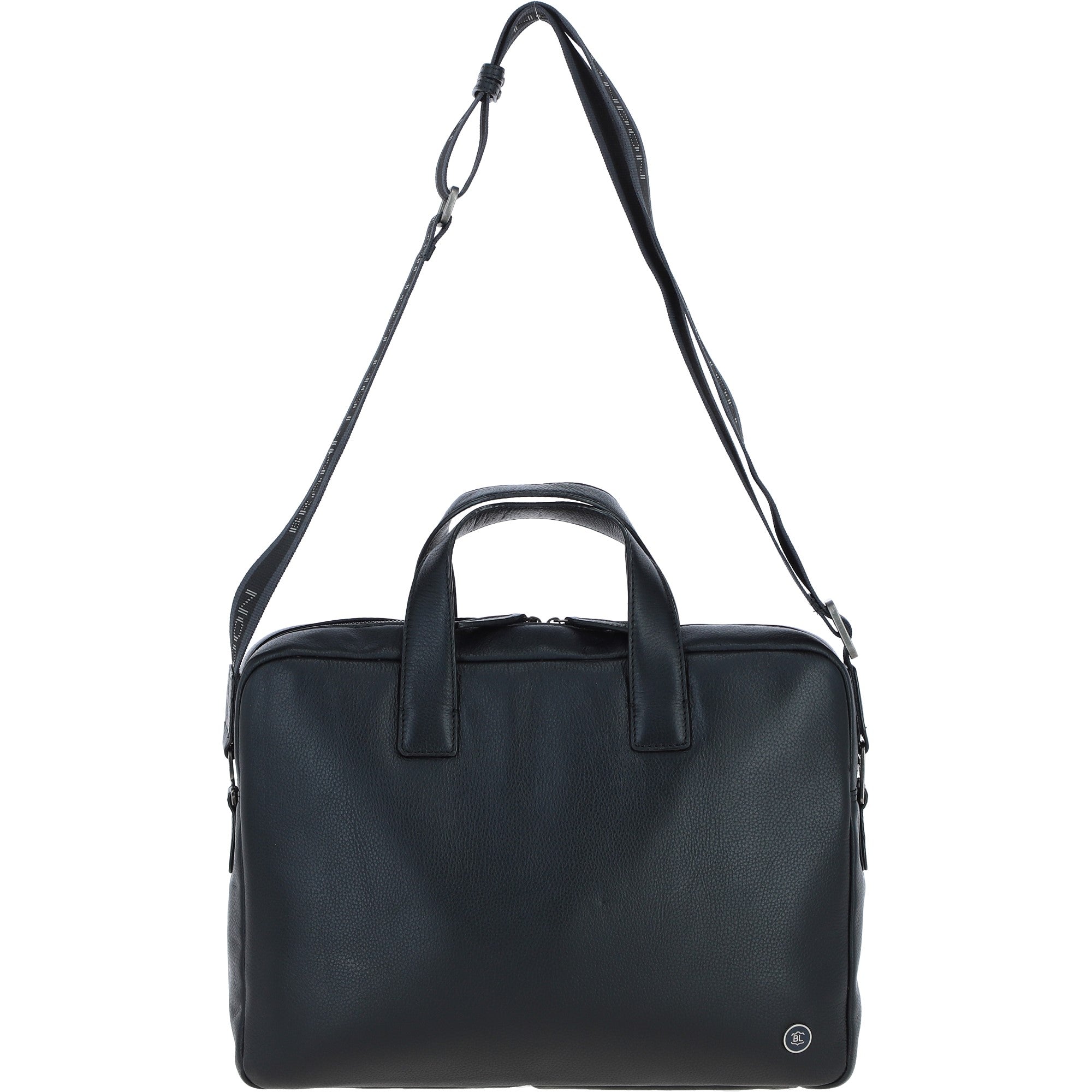 Brampton Leather Men's Messenger Bag Black: 64273