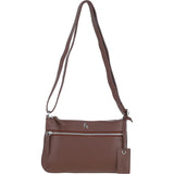 Ashwood Leather Crossbody Bag Cognac: Swansea