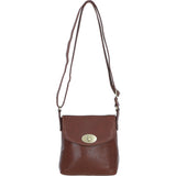 Ashwood Leather Crossbody Bag Tan: M-83