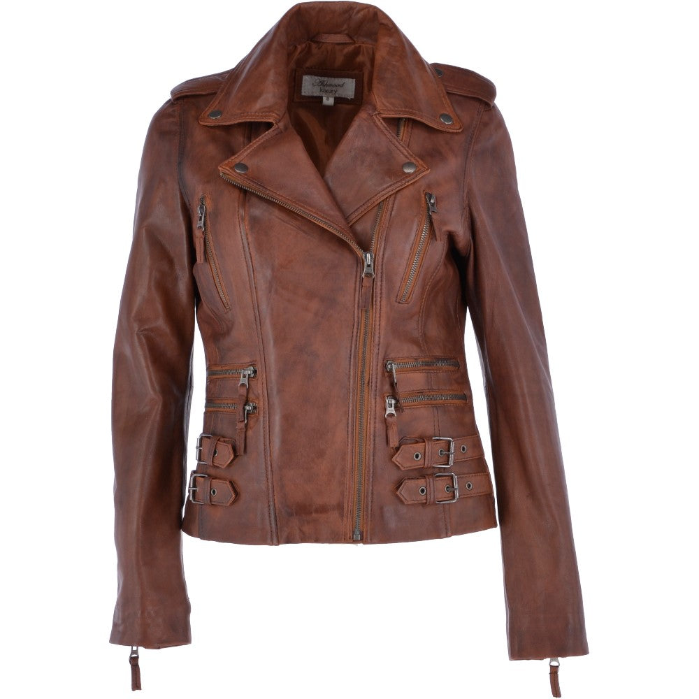 Leather Jacket Tan: 2159