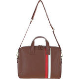 Gabicci Leather Messenger Bag Tan: GB-64956