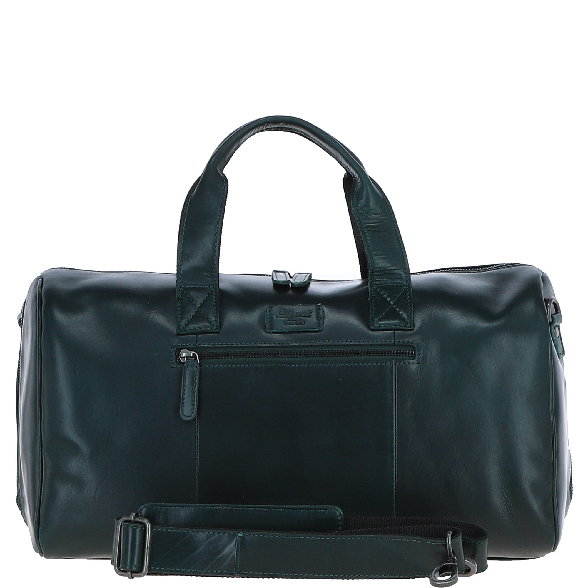 Ashwood Leather Travel Weekend Duffle Bag Green: P-68