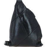 Ashwood Leather Spacious Unisex Sling Bag Black: P-67
