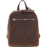 Ashwood Vintage Leather Backpack Mud/brown: Tenbury