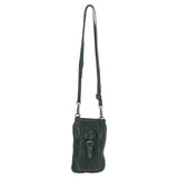 Ashwood Leather Crossbody Smart Phone Bag Green: D-99