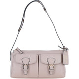 Chic and Stylish Shoulder Bag with Adjustable Strap Beige: 64416