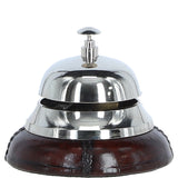 Premium Counter Bell With Leather Base Chestnut: LF-140