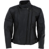 Mens Fashion Cowhide Leather Jacket Black: BIKER 220