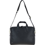 Gabicci Leather Messenger Bag Black: GB-64962