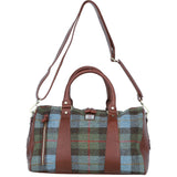 Ashwood Leather & Harris Tweed® Cloth Doctor Holdall Tan/Mcload: TW-46-02-TM