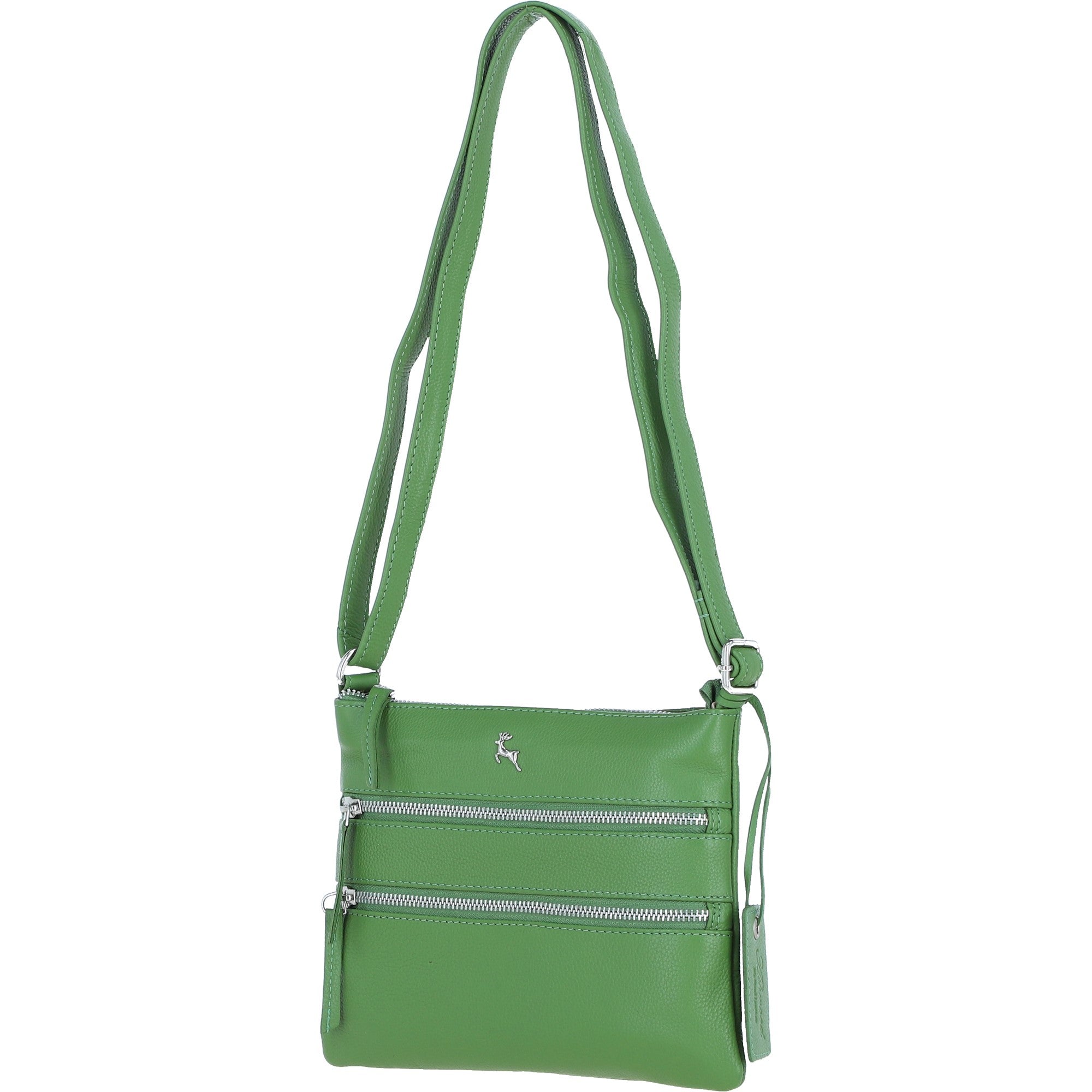 Ashwood Leather Crossbody Bag Fern: Ayr