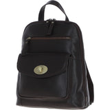 Exquisite Ashwood Leather Backpack Brown: M-85