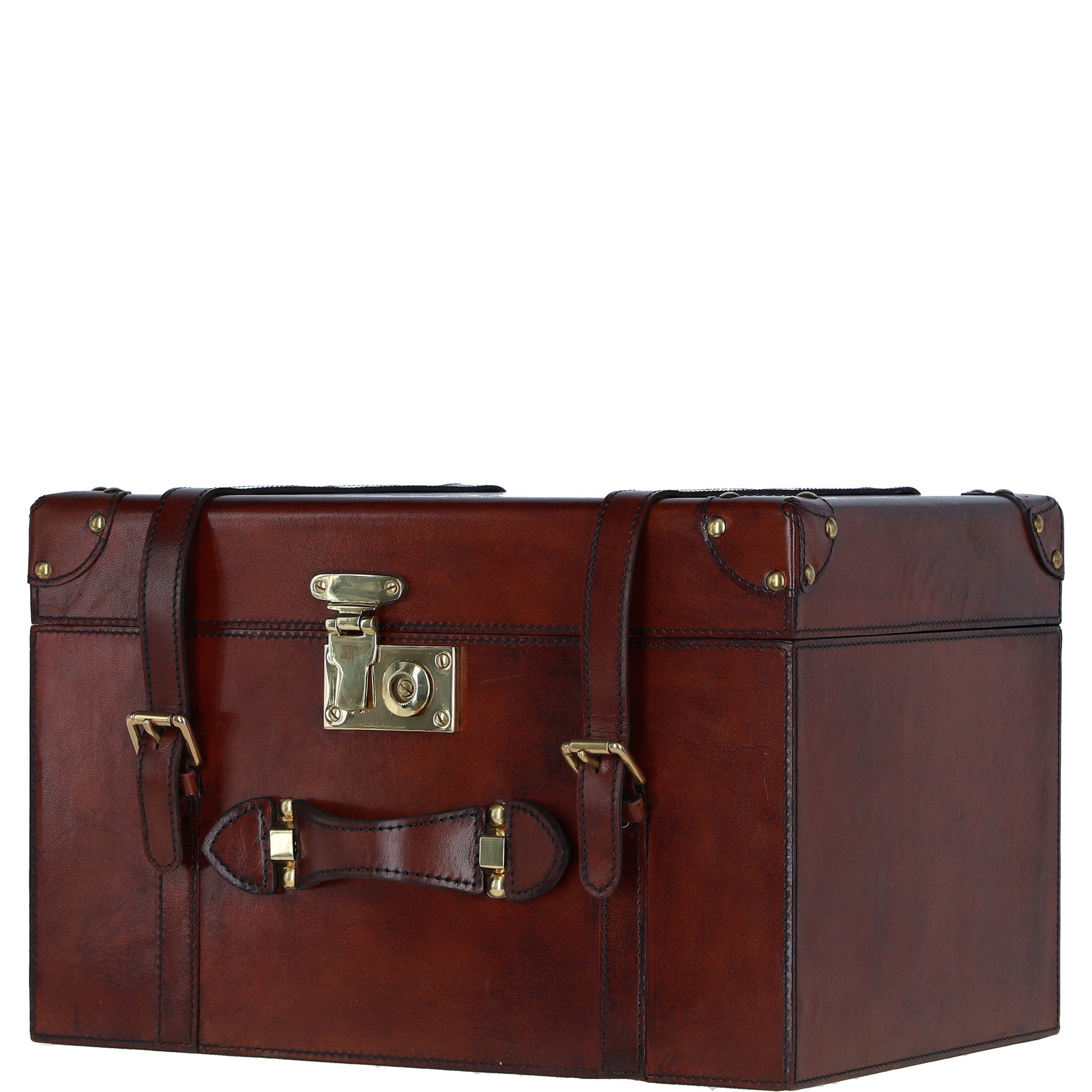 Ashwood Vintage Medium Leather Box: LF-185