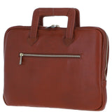 Ashwood Leather Mens Laptop Handle Bag Tan: PL-45