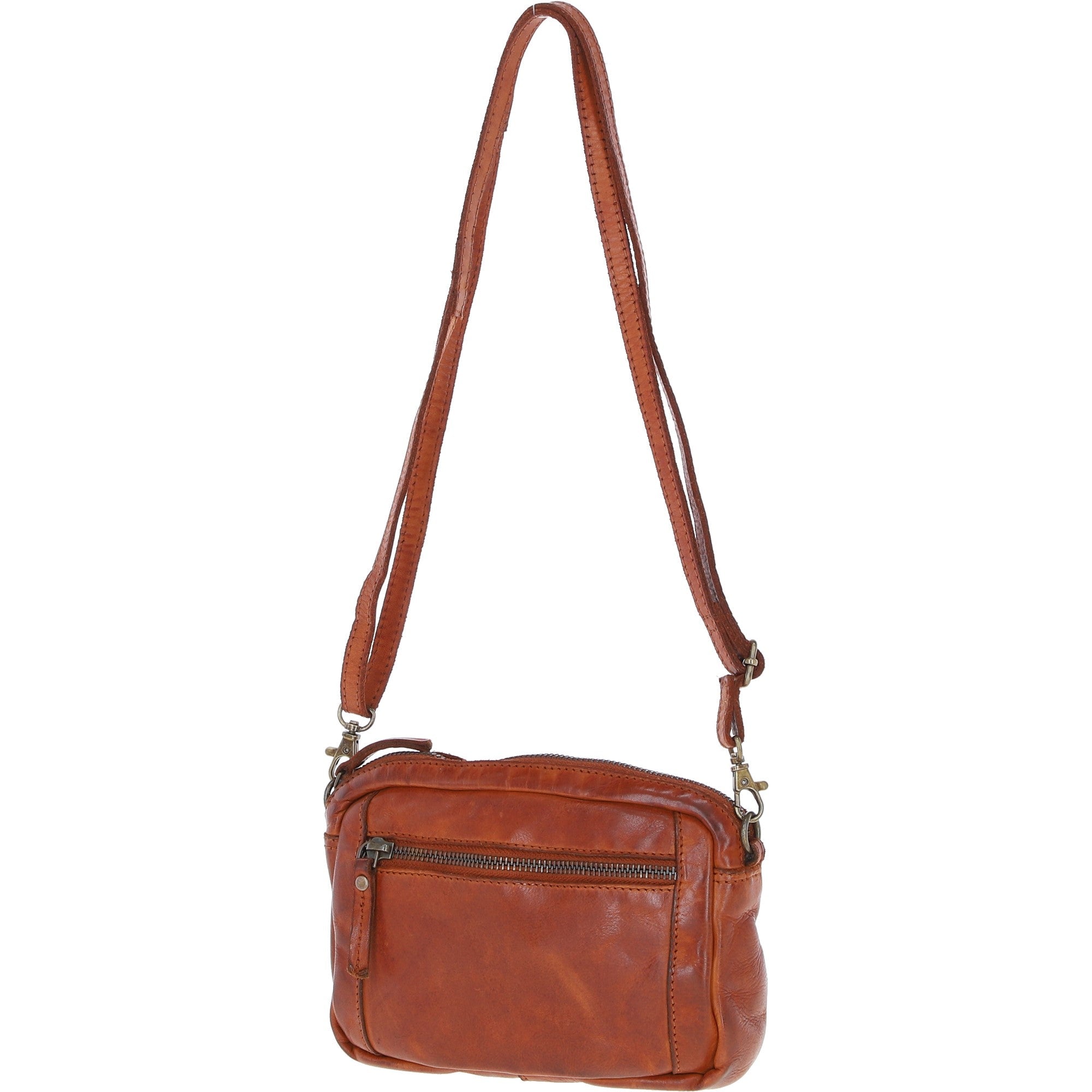 Ashwood Vintage Cross Body Bag Tan: D-98