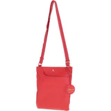 Ashwood Leather Curve Pocket Crossbody Bag Coral: 63620