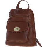 Exquisite Ashwood Leather Backpack Tan: M-85