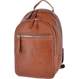 Unisex Leather Oily Hunter Backpack Tan : 1663