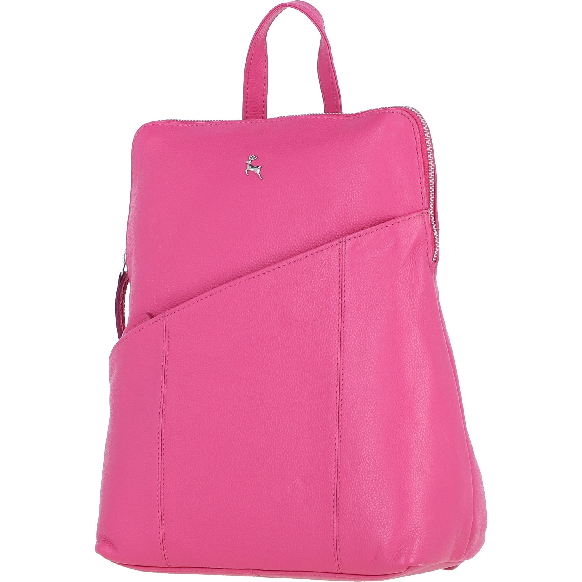 Ashwood Ladies Leather Backpack Hot Pink: Westminster