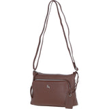 Ashwood Leather Crossbody Bag Cognac: Bristol