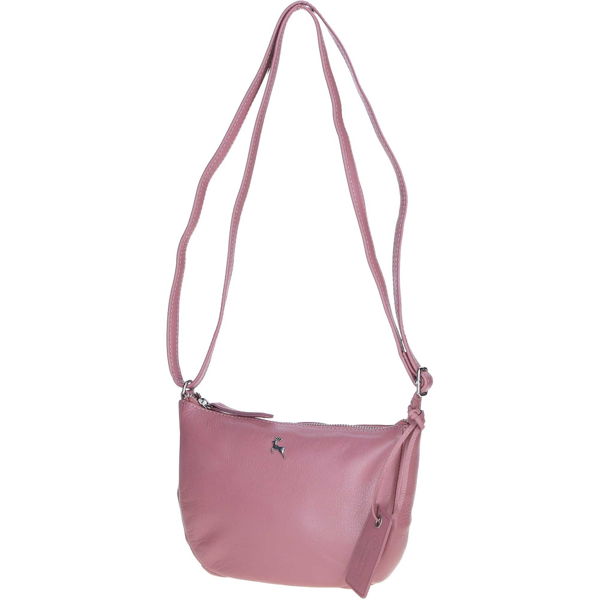 Elegant Leather Crossbody Bag Cameo Rose: Galway