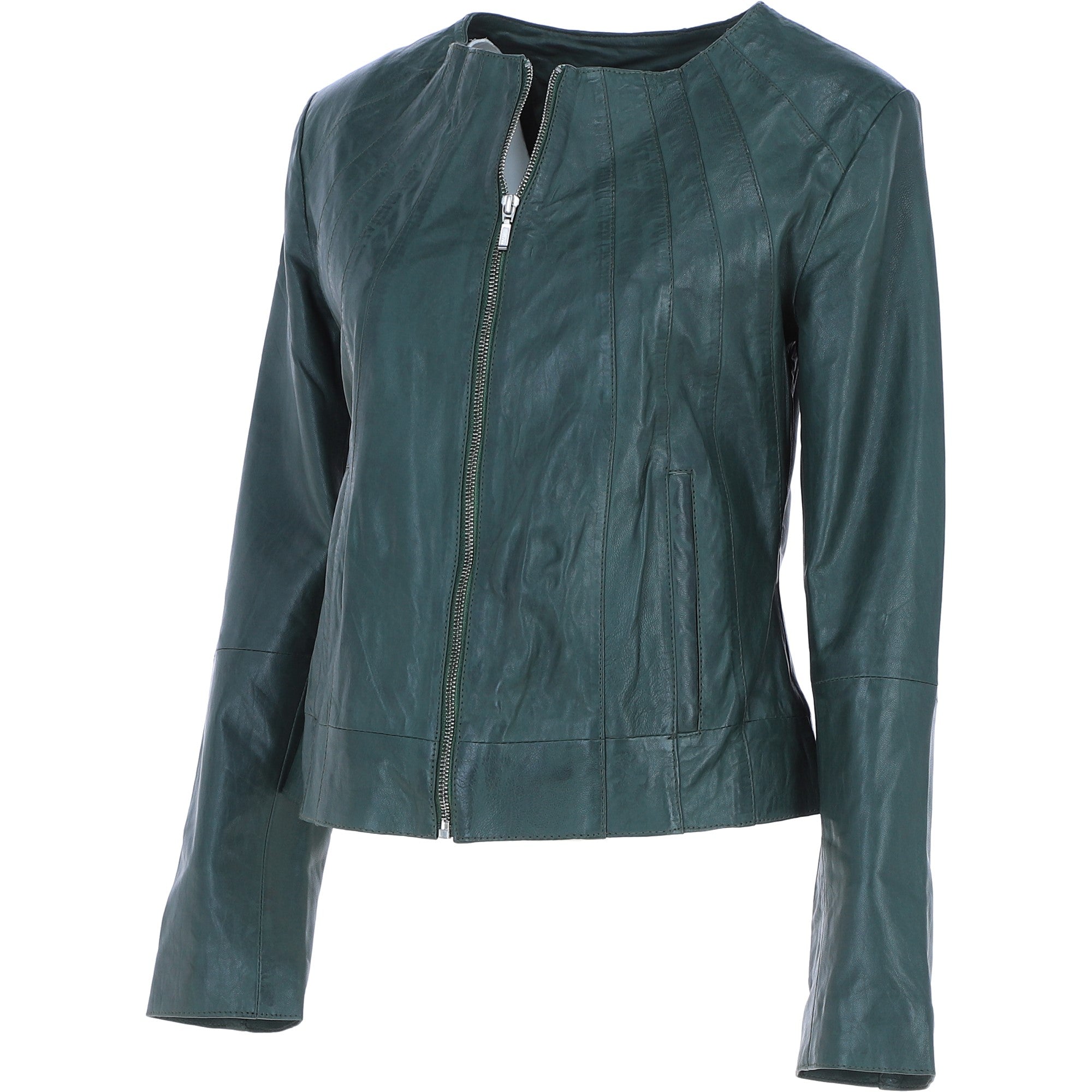 Ashwood Leather Jacket Green: AWL-281