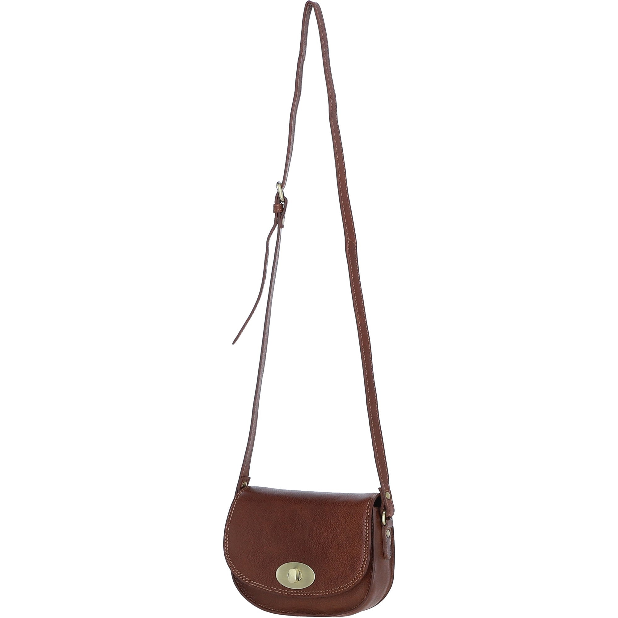 Ashwood Leather Vintage Crossbody Bag Tan: M-90