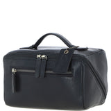 Leather Washbag Black: K-49