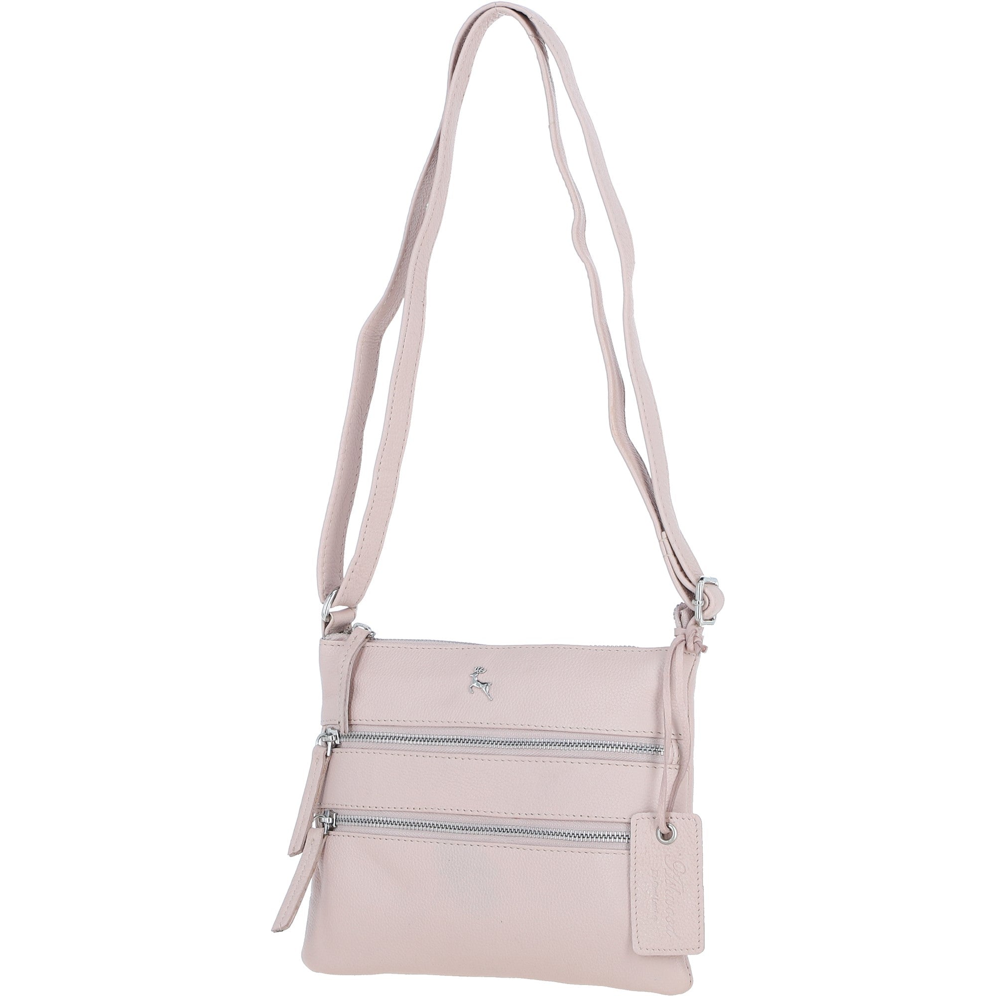 Ashwood Leather Crossbody Bag Blush: Ayr