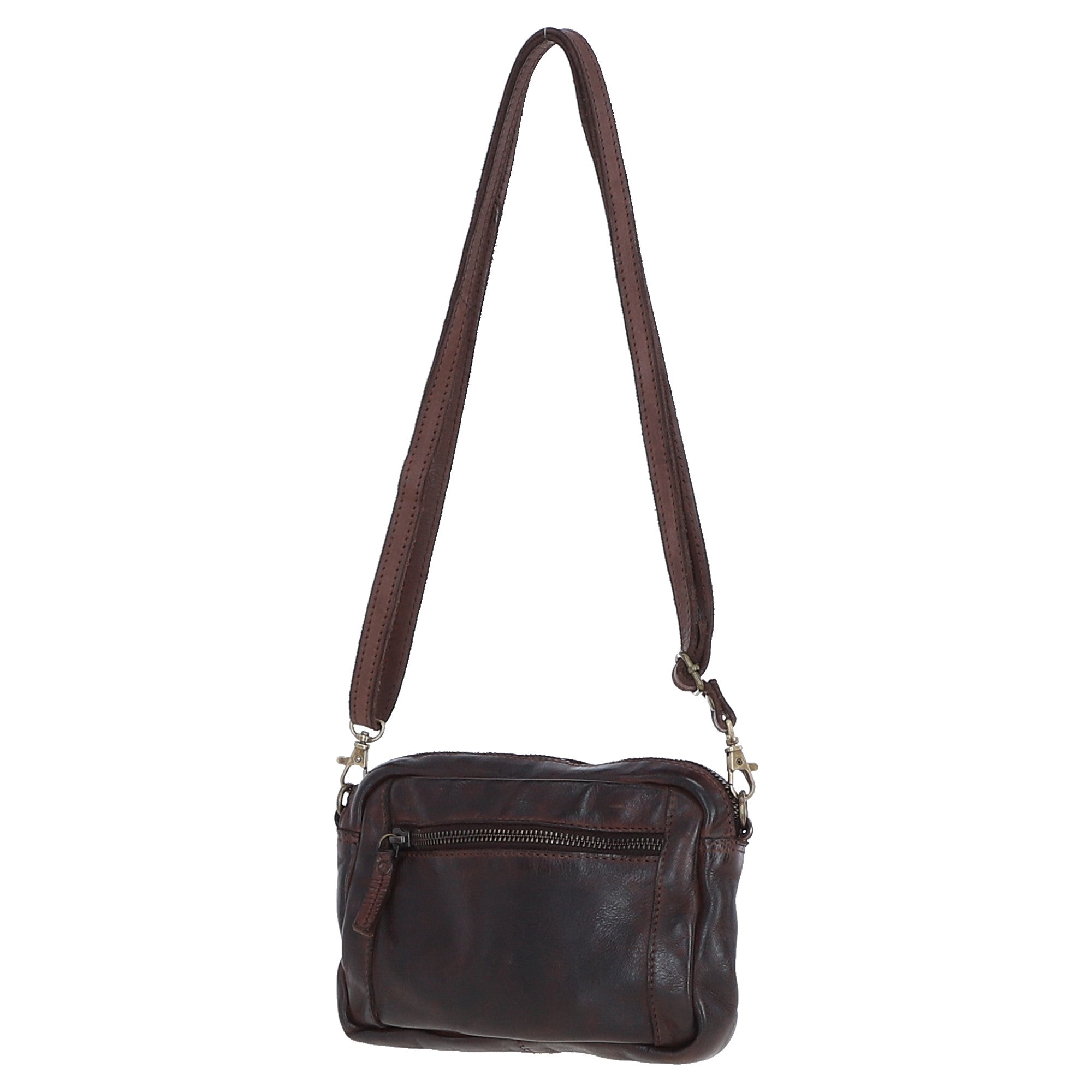 Ashwood Vintage Cross Body Bag Brandy: D-98