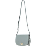 Ashwood Leather Crossbody Bag with Twist Lock Sage: 64787