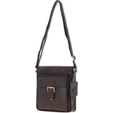 Ashwood Classic Leather Side Bag Brandy: Q-41