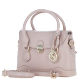 Elegant Ashwood Compact Handbag with Detachable Crossbody Strap Beige: Y-55