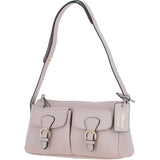 Chic and Stylish Shoulder Bag with Adjustable Strap Beige: 64416