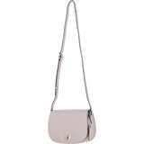 Ashwood Leather Crossbody Bag with Twist Lock Beige: 64787