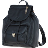 Ashwood Genuine Leather Compact Backpack Black: Y-57