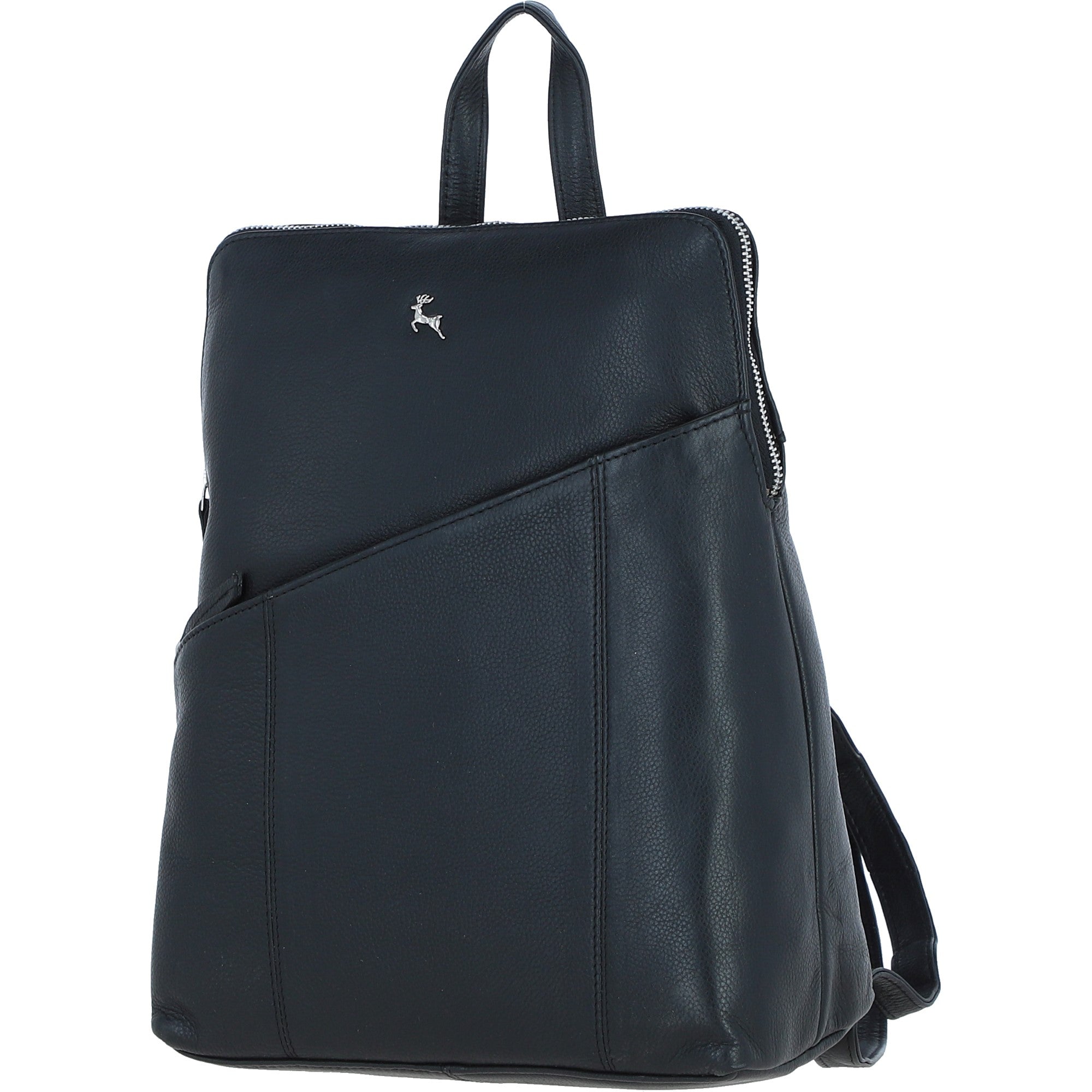 Ashwood Ladies Leather Backpack Black: Westminster