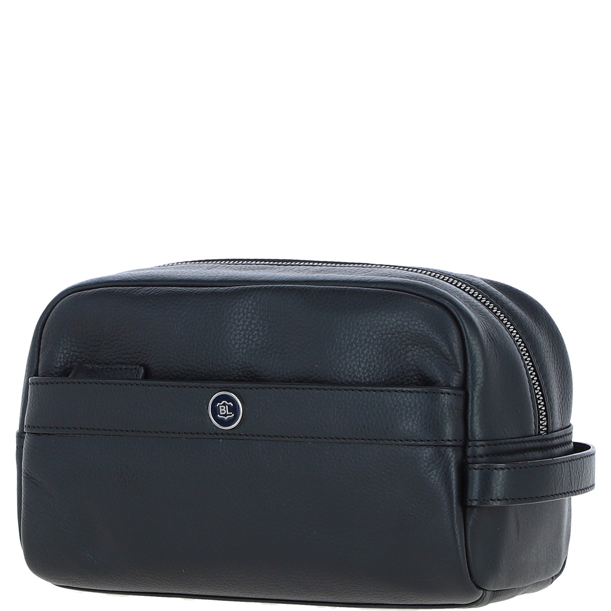 Brampton Leather Washbag Black: 64407