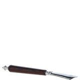 Luxuary Leather Handled Shoe-Horn Chestnut: LF-129