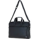 Brampton Leather Men's Laptop Bag Black: 64547