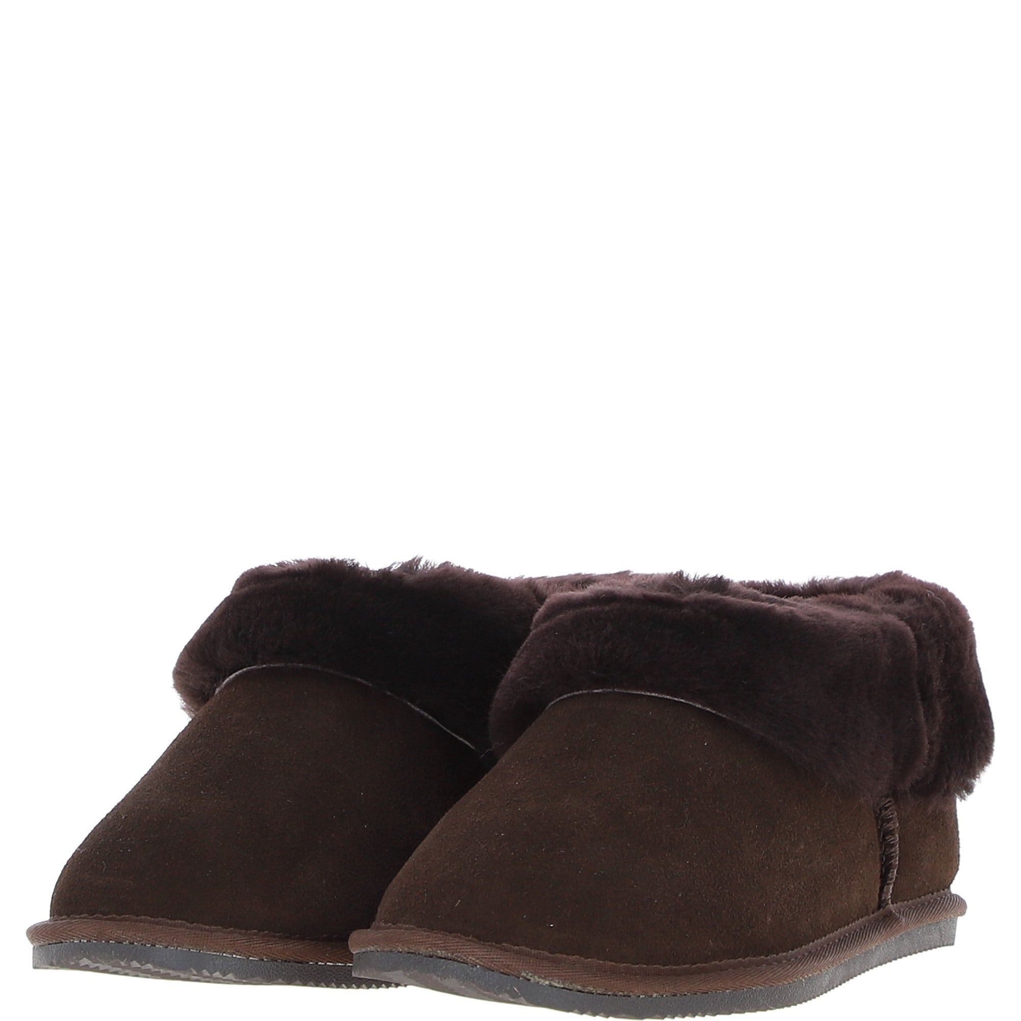 Fenland Chloe Booties Brown