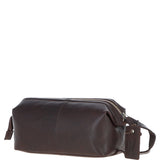 Ashwood Vintage Leather Washbag Brandy: Q-47