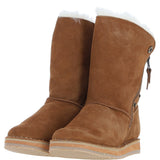 Fenland Ladies Sheepskin Boots Chestnut: Tiffany-Boots