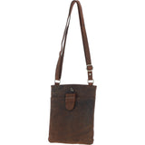 Ashwood Tab Crossbody Bag Mud/brown: ELA 1496