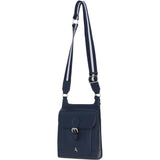 Ashwood Leather Exquisite Crossbody Bag Navy: X-33