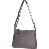 Ashwood Ladies Leather Shoulder Bag Taupe: AJ2