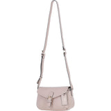 Ashwood Leather Crossbody Bag Beige: 64434