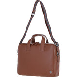 Brampton Leather Men's Messenger Bag Tan: 64273