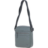 Brampton Leather Men's Crossbody Bag Grey: 64405